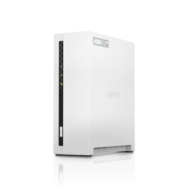 **QNAP NAS TOWER 1-BAY ARM 4-CORE 1.8GHz, 1xSATA 6Gb/s, 3.5"/2.5", 2GB RAM ON-BOARD, 1xGbE, 1xUSB 3 [TS-133]