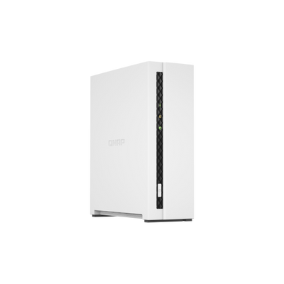 **QNAP NAS TOWER 1-BAY ARM 4-CORE 1.8GHz, 1xSATA 6Gb/s, 3.5"/2.5", 2GB RAM ON-BOARD, 1xGbE, 1xUSB 3 [TS-133]