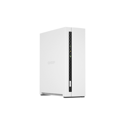 QNAP NAS - 1 bay ARM 4C 1.8GHz - 1 x SATA 6Gb/s 3.5"/2.5"- 2GB RAM on-board- 1 x GbE- 1 x USB3.2 Gen1 and 1 x USB2.0 [TS-133]