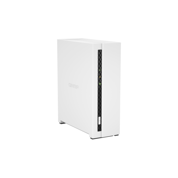 **QNAP NAS TOWER 1-BAY ARM 4-CORE 1.8GHz, 1xSATA 6Gb/s, 3.5"/2.5", 2GB RAM ON-BOARD, 1xGbE, 1xUSB 3 [TS-133]