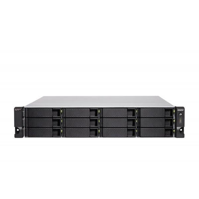 QNAP TS-H1886XU-RP-R2 NAS Armadio (3U) Intel Xeon D D-1622 32 GB DDR4 0 TB QuTS hero Nero, Grigio [TS-H1886XU-RP-R2-D1622-32G]