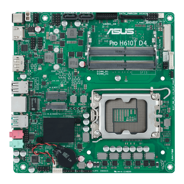 ASUS MB PRO H610T D4-CSM//LGA1700,H610,USB3.2,M.2, SATA,MB [PRO H610T D4-CSM]