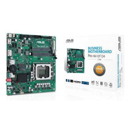 ASUS MB PRO H610T D4-CSM//LGA1700,H610,USB3.2,M.2, SATA,MB [PRO H610T D4-CSM]