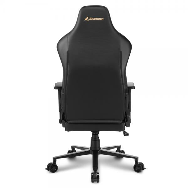 Sharkoon SGS30 Sedia per gaming universale Sedia imbottita tappezzata Beige, Nero [SKILLERSGS30BLACK/BEIGE] - ITPartners