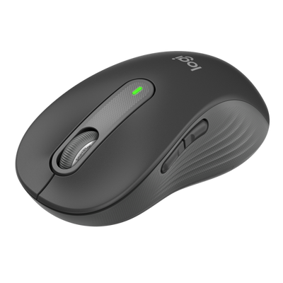 Logitech M650 Signature Wireless Mouse for Business - Large - Graphite [910-006348]