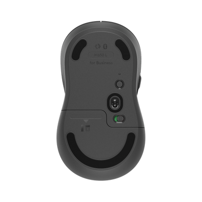 Logitech M650 Signature Wireless Mouse for Business - Large - Graphite [910-006348]