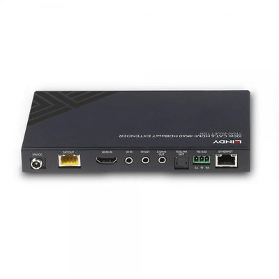 LINDY No. 38341 - Extender HDBaseT Cat.6 HDMI 4K60, Audio, IR & RS-232 100m, Trasmettitore [LIN-38341]