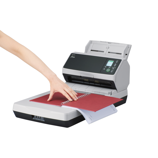 Ricoh FI-8290: Duplex - A4 - ADF 100 + A4 flatbed - 90 ppm - USB 3.2/LAN [PA03810-B501]
