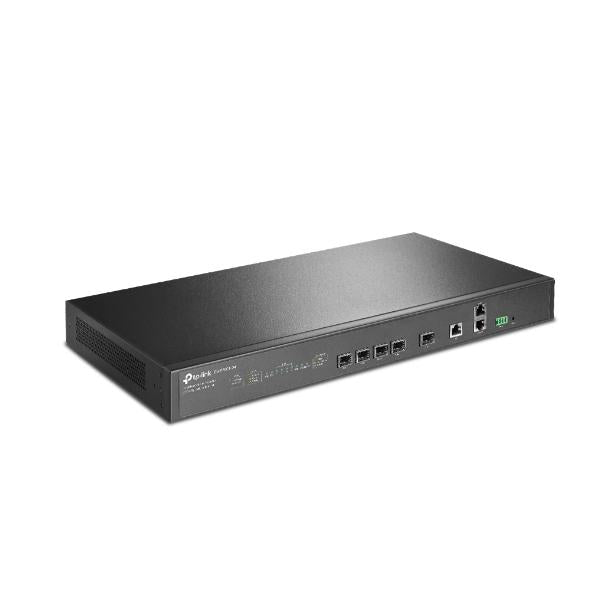 TP-Link - DS-P7001-04 - 4-port GPON OLT, Broadcom Chipset, 4x SFP GPON ports, 2x 10Gbps SFP+ uplink ports, 1x Gigabit RJ45 uplink port, 1x RJ45 Console port, 1x Gigabit RJ45 Manage port, Hot-swap redu [DS-P7001-04]