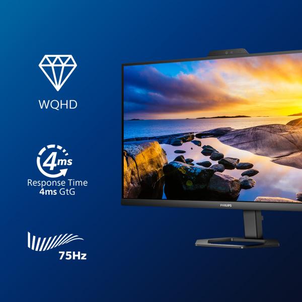 Philips Serie 5000 27E1N5600HE/00 Monitor PC 68,6 cm (27") 2560 x 1440 Pixel Quad HD LCD Nero [27E1N5600HE/00]