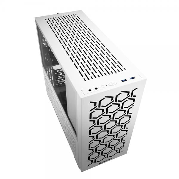 Sharkoon MS-Y1000 Micro Tower Bianco [MS-Y1000WHITE] - ITPartners