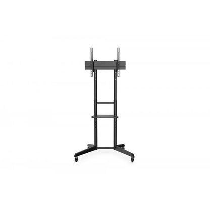 Digitus 37-70 inch Rolling Floor Stand - Weight Capacity 50kg - VESA 100 x 100 up to 600 x 400 - Black [DA-90447]