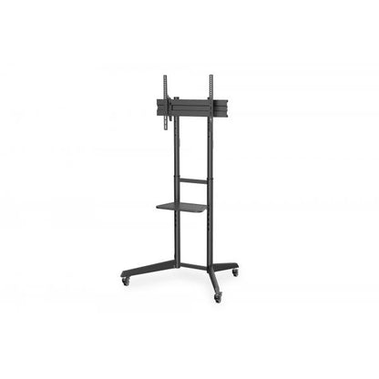 Digitus 37-70 inch Rolling Floor Stand - Weight Capacity 50kg - VESA 100 x 100 up to 600 x 400 - Black [DA-90447]