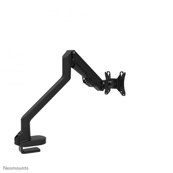 Neomounts Single Monitor Arm - 10-32inch - 2-8 kg - Gas Spring - 180 Degrees -Stop - Topfix - Black [FPMA-D750BLACK2]