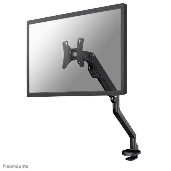 Neomounts Single Monitor Arm - 10-32inch - 2-8 kg - Gas Spring - 180 Degrees -Stop - Topfix - Black [FPMA-D750BLACK2]