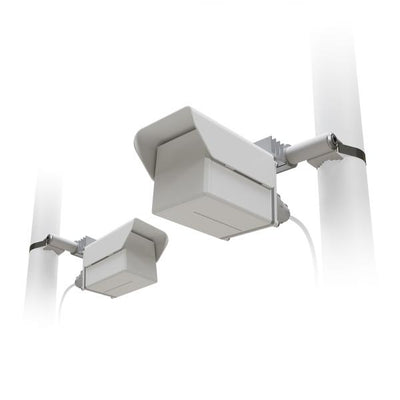 MikroTik, Wireless Wire Cube Pro (Pair of preconfigured Cube 60Pro ac devices for 60Ghz link with 5GHz backup (60GHz antenna, 802.11ay wireless, 802.11ac backup, 4 core x 716MHz GHz CPU, 256MB RAM, 1 [CubeG-5ac60aypair]