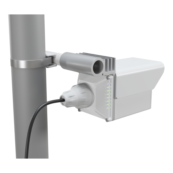 MikroTik, Cube 60Pro ac (60Ghz antenna, 802.11ay wireless and 5GHz 802.11ac backup, 4 core x 716MHz CPU, 256MB RAM, 1 x Gigabit LAN port, RouterOS L4, POE, PSU) for use as a CPE in Point-to-Multipoin [CubeG-5ac60ay]
