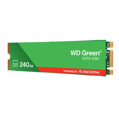 WESTERN DIGITAL SSD GREEN 240GB M.2 SATA III 6GBS [WDS240G3G0B]