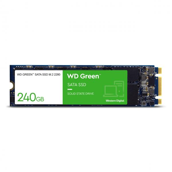 WESTERN DIGITAL SSD GREEN 240GB M.2 SATA III 6GBS [WDS240G3G0B]