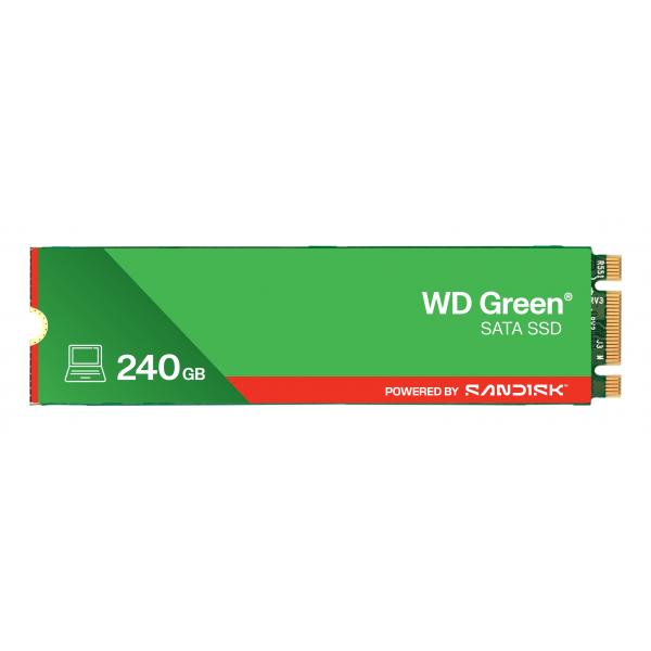 WESTERN DIGITAL SSD GREEN 240GB M.2 SATA III 6GBS [WDS240G3G0B]