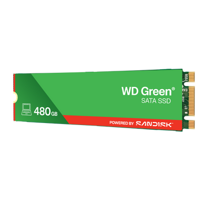 WESTERN DIGITAL SSD GREEN 480GB M.2 SATA III 6GBS [WDS480G3G0B]