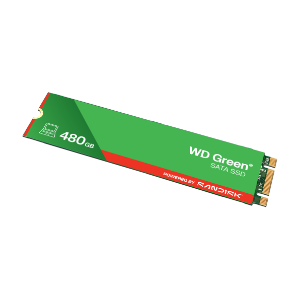 WESTERN DIGITAL SSD GREEN 480GB M.2 SATA III 6GBS [WDS480G3G0B]