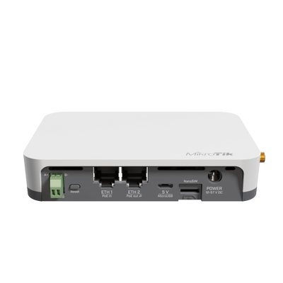 MikroTik IoT Gateway solution for LoRa technology with R11e-LR9 card that supports 902-928 MHz [RB924iR-2nD-BT5&BG77&R11e-LR9]