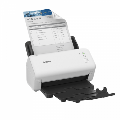 BROTHER SCANNER DOCUMENTALE A4, DUAL CIS, 35PPM/70IPM 600X600DPI ADF 60FG USB [ADS4100]