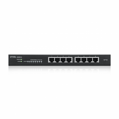 ZYXEL SWITCH MANAGED NEBULAFLEX 8 PORTE GIGABIT, IPV6, VLAN, SENZA VENTOLE, DESKTOP [GS1915-8-EU0101F]