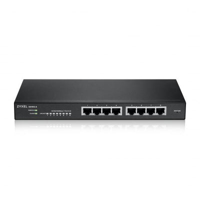 ZYXEL SWITCH MANAGED NEBULAFLEX 8 PORTE GIGABIT, IPV6, VLAN, SENZA VENTOLE, DESKTOP [GS1915-8-EU0101F]