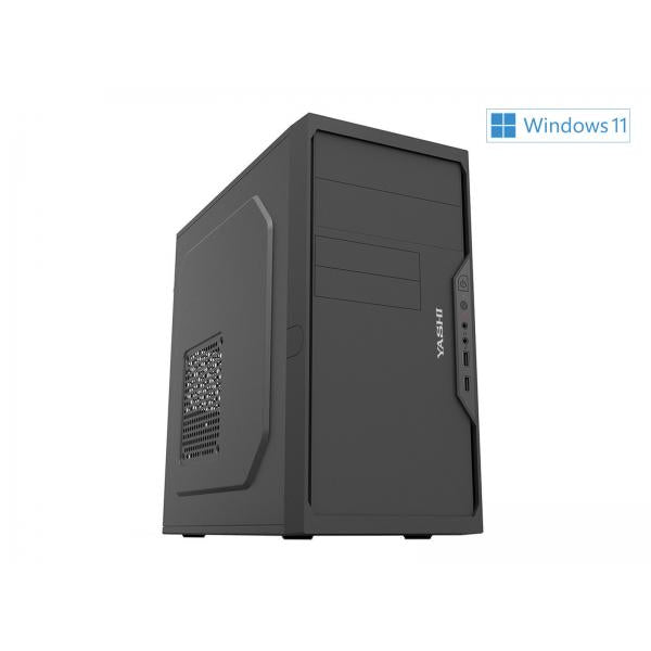 YASHI I5-12400 16GB 512SSD HDGRAPH WIN11PRO Intel Core i5 DDR4-SDRAM 512 GB SSD Windows 11 Pro Mini Tower PC Nero [YY51251] - ITPartners