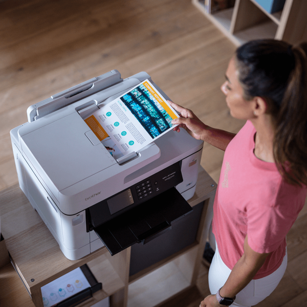 BROTHER MULTIFUNZIONE INK A3 COLORE, 28PPM, ADF DUPLEX, FRONTE/RETRO, CASSETTO STANDARD, USB/LAN/WIFI, 4 IN 1 [MFCJ5740DW]