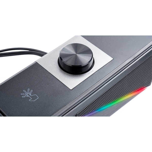 ITEK GAMING SOUNDBAR S101 - RGB, BLUETOOTH, JACK 3.5MM, TOUCH, MODALITA SINGOLA O 2.0 [ITSDS101]