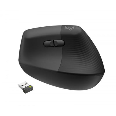 Logitech Lift Wireless Mouse for Business - Right Handed - Graphite [910-006494]