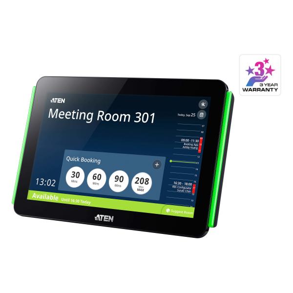 ATEN pannello touch da 10.1 Touch Panel per prenotazione delle sale Premium Product [VK430-AT]
