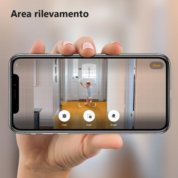 IMOU A1 2Mp TELECAMERA INTERNA MOTORIZZATA 2MP CON RILEVAMENTO MOVIMENTO E SUONI, VISIONE NOTTURNA [IPC-K2E1P-2H3W]