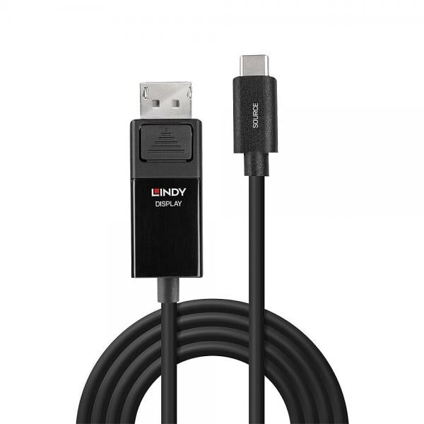 LINDY CAVO ADATTATORE USB TIPO C A DISPLAYPORT 8K60, 1M [43341]