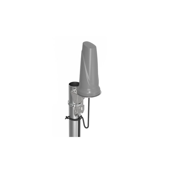 POYNTING - Rhyno Wideband Omni-directional Industrial IoTl LTE/5G & Wi-Fi antenna. 698-3800 MHz.. max. Gain: 2 dBi. SMA-m 60cm RG-58. Grey. Pantone 429C [A-OMNI-0297-V1-01]