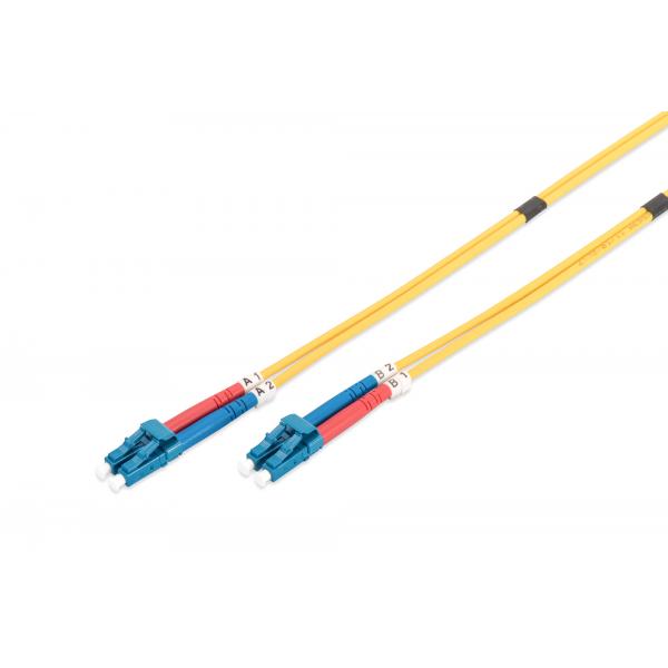 Digitus FO patch cord - duplex - LC to LC SM OS2 09/125  - 2 m [DK-2933-02]