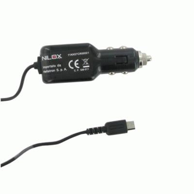 Nilox 11NX07CR00001 Caricabatterie per dispositivi mobili Nero Auto [11NX07CR00001]