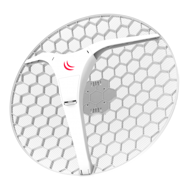 MikroTik, LHG XL 5 ac, RBLHGG, 5acD, XL with 27dBi 5GHz antenna, Dual Chain 802.11ac wireless (pacco da 4) [RBLHGG-5acD-XL4pack]