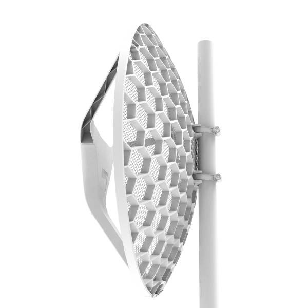 MikroTik, LHG XL 5 ac, RBLHGG, 5acD, XL with 27dBi 5GHz antenna, Dual Chain 802.11ac wireless (pacco da 4) [RBLHGG-5acD-XL4pack]