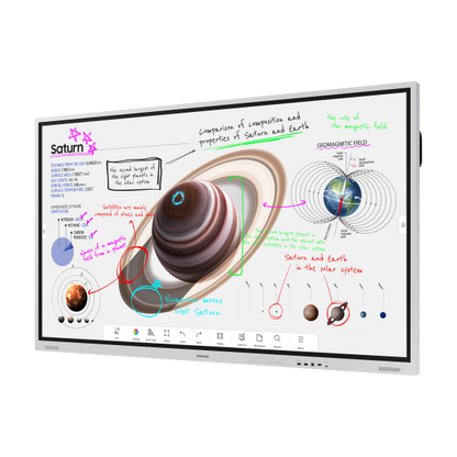 SAMSUNG DISPLAY TOUCH 75 16:9 4K UHD 350 CDM, FLIP PRO WM75B, HDMI, WIFI, BT, [LH75WMBWLGCXEN]