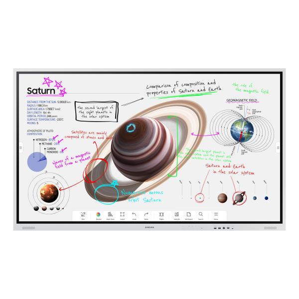 SAMSUNG DISPLAY TOUCH 75 16:9 4K UHD 350 CDM, FLIP PRO WM75B, HDMI, WIFI, BT, [LH75WMBWLGCXEN]