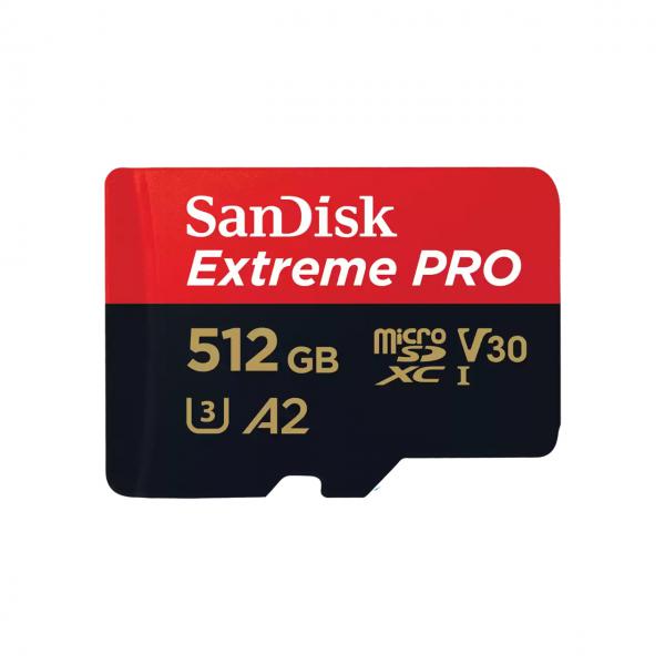 SanDisk Extreme PRO 512 GB MicroSDXC UHS-I Classe 10 [SDSQXCD-512G-GN6MA]