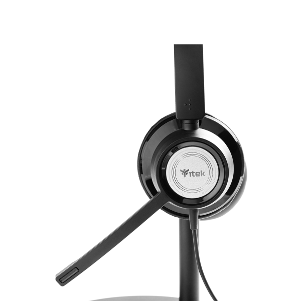 ITEK CUFFIA CON MICROFONO H362, USB, JACK 3.5MM, CONT. VOLUME, ALTAQUALITA AUDIO [ITHOH362]