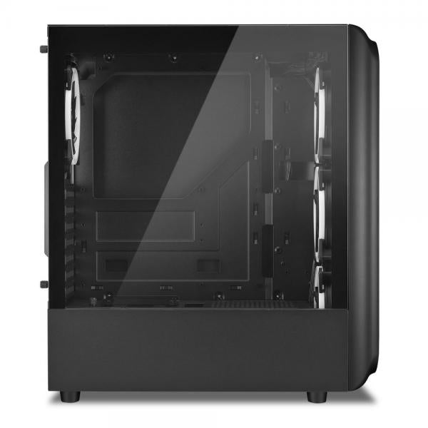 SHARKOON CASE TK5M RGB ATX 1XUSB 3.2, 2XUSB 3.0, VETRO TEMPERATO, 3X120MM FAN FRONT [TK5M RGB]