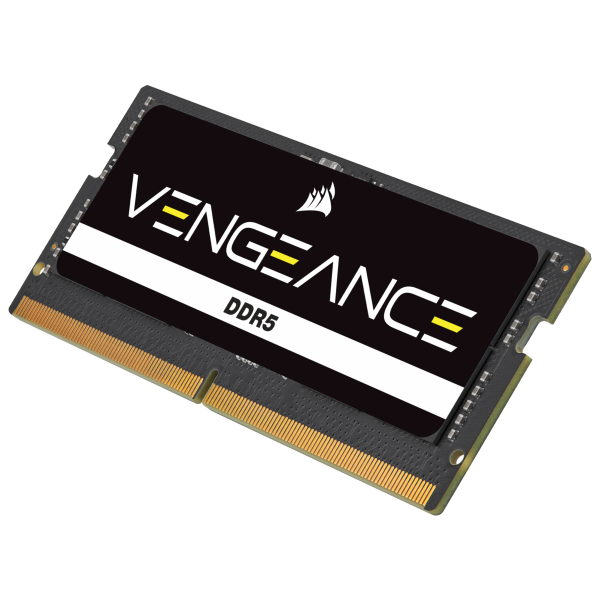 CORSAIR RAM VENGEANCE DDR5 SODIMM 16GB (1x16GB) DDR5-4800 (PC5-38400) C40 1.1V [CMSX16GX5M1A4800C40]