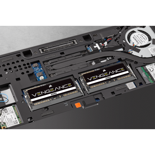 CORSAIR RAM VENGEANCE DDR5 SODIMM 16GB (1x16GB) DDR5-4800 (PC5-38400) C40 1.1V [CMSX16GX5M1A4800C40]