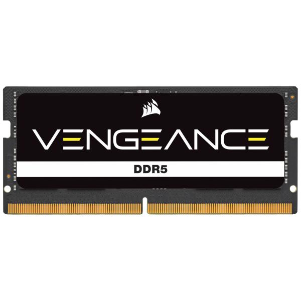 CORSAIR RAM VENGEANCE DDR5 SODIMM 16GB (1x16GB) DDR5-4800 (PC5-38400) C40 1.1V [CMSX16GX5M1A4800C40]